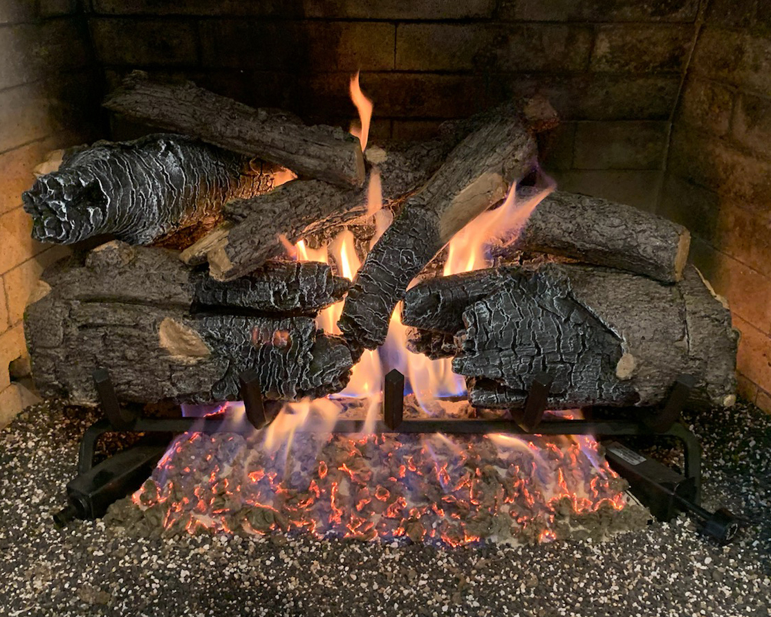 Gas Logs Installed By Chimney 1