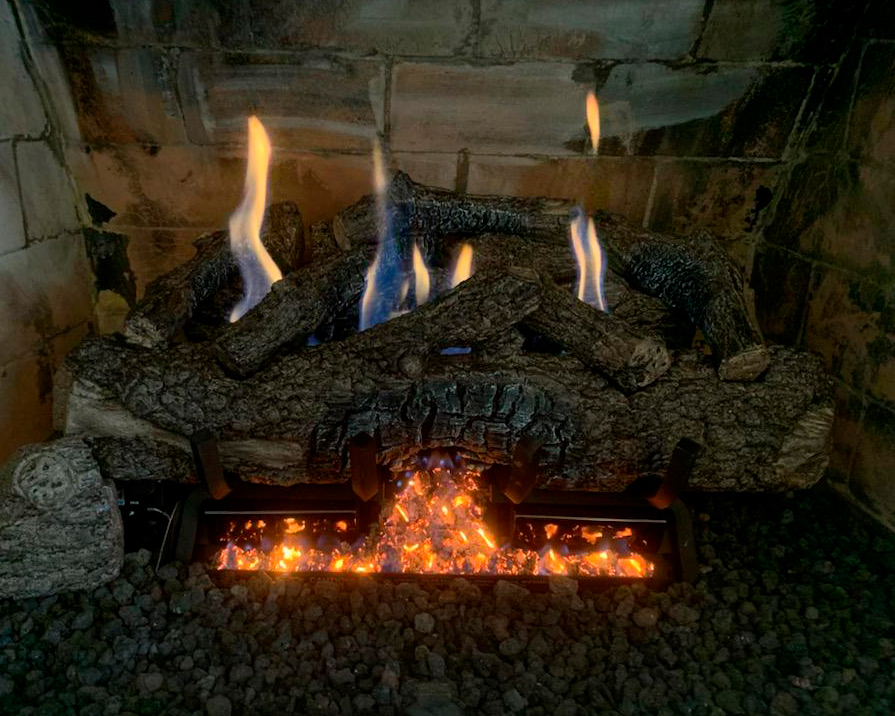 Gas Logs Installed By Chimney 1