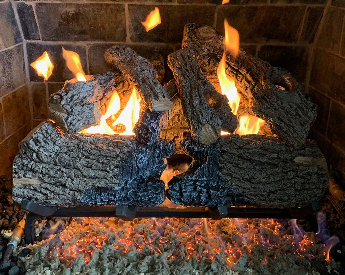 Gas Logs Installed By Chimney 1